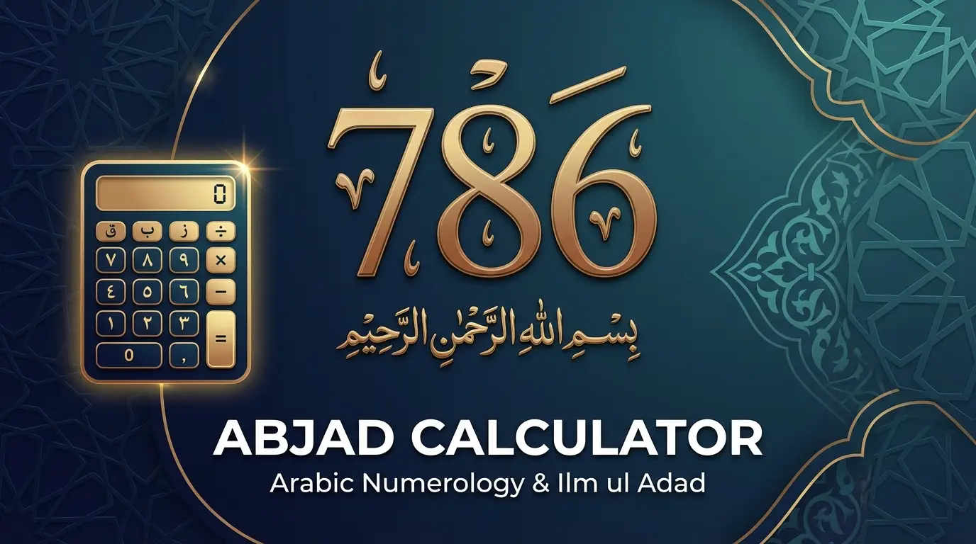 Basic Abjad Calculator - Abjad Calculator